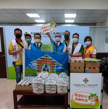 110年新冠肺炎抗疫期間關懷醫護人員，捐贈『愛心便當』